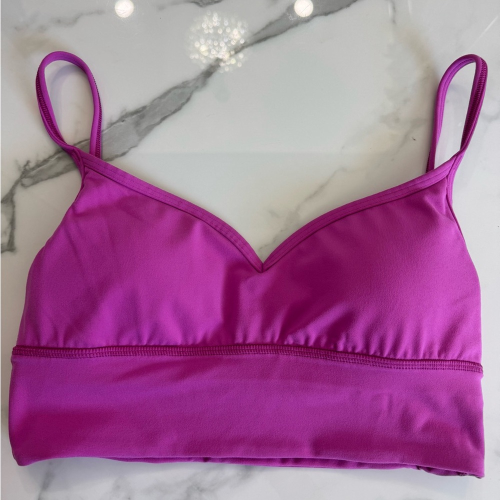 Lululemon Align Sweetheart Bra - Pow Pink tone
